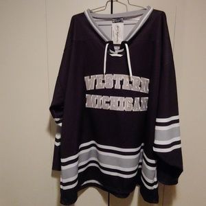 Western Michigan XXL hockey jersey